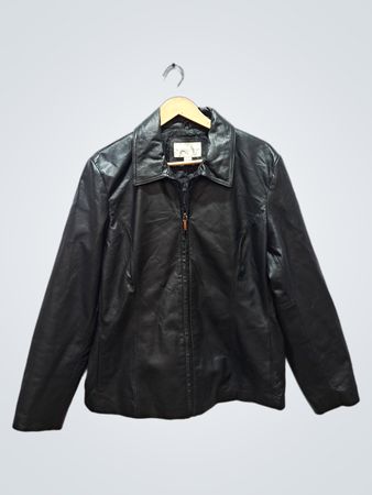 Worthington Black Leather Jacket