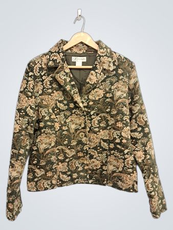 Dressbarn Blazer con stampa floreale
