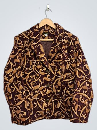 Blazer à motif pour femmes ELCC