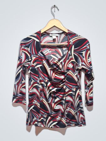Dressbarn Bedruckte Bluse