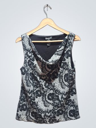 Bigayda Karree-ärmelloses Top