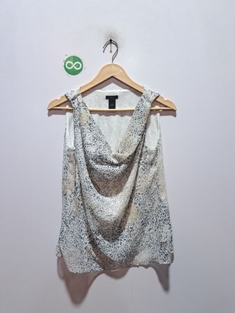 Ann Taylor Petite Ärmellose Bluse