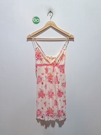La Vie en Rose Floral Slip Dress