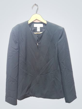 Jones New York Platinum schwarzer Blazer