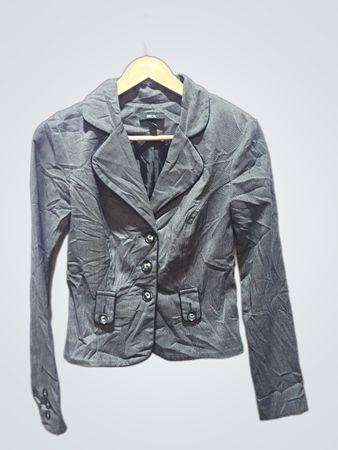 BCX Damen Grauer Blazer Größe S