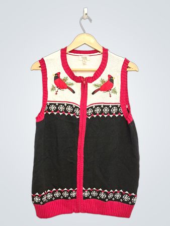 Baxter & Wells Damen-Strickweste „Cardinal Snowflake“