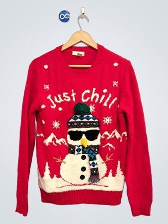 Forever 21 Christmas Snowman Sweater
