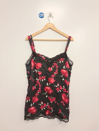 White House Black Market Floral Cami Top