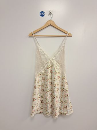 Floral Lace Slip Dress