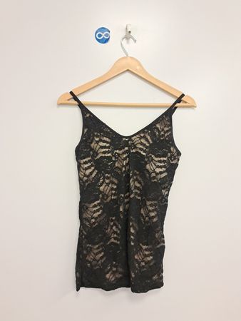 Express Black Lace Cami Top
