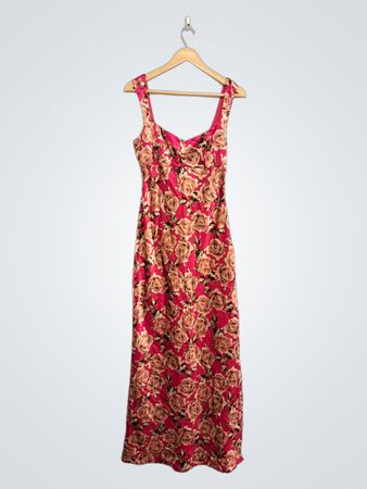 Wild Fable Floral Print Maxikleid