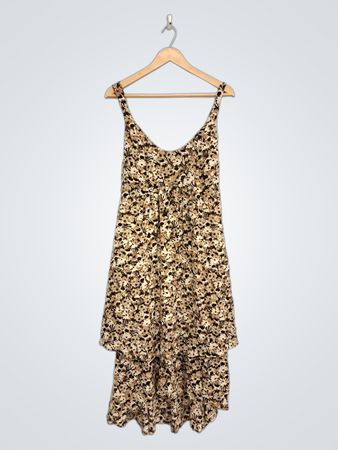 Banana Republic Blumiges Stufenkleid
