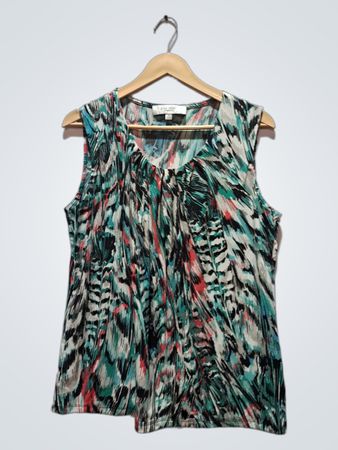JONES STUDIO SEPARATES ärmellose Bluse