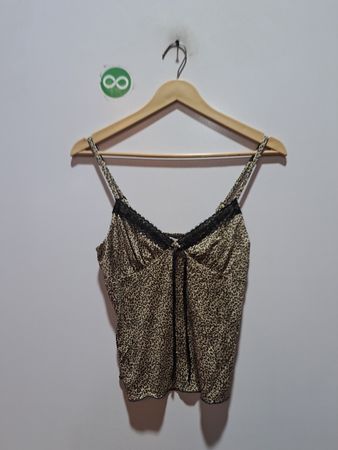 Maiden Girl Camisole-Top mit Leopardenmuster