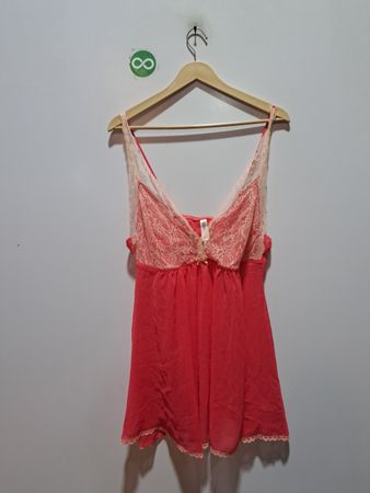 Gilligan & O'Malley Babydoll mit Spitzenbesatz