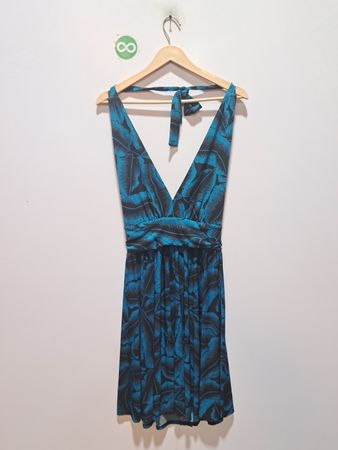 Moda International Neckholder-Mini-Kleid