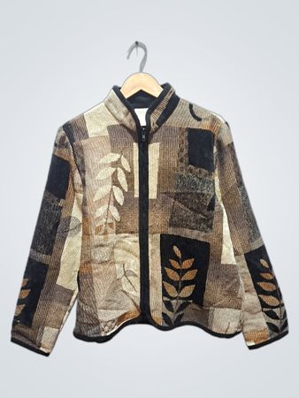 Coldwater Creek Patchwork-Jacke