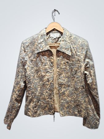 TEHAMA Nancy Haley Paisley Print Jacke