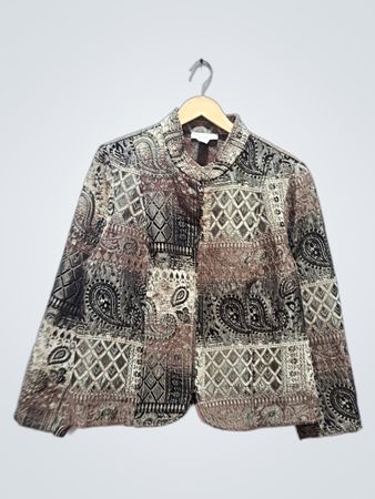 Dressbarn Woman gemusterter Blazer