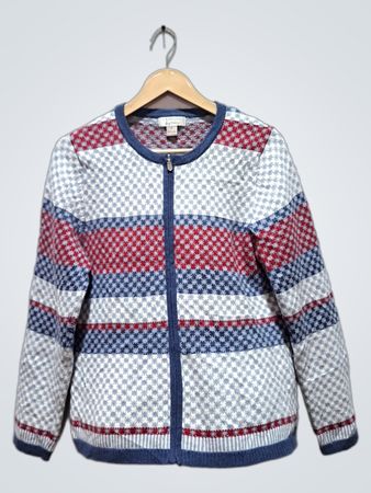 Christopher & Banks Women's Zip-Up Cardigan