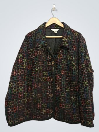 cj banks mehrfarbige gemusterte Jacke
