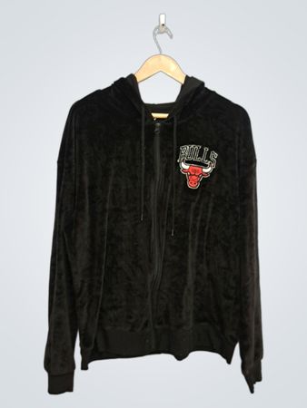 Chicago Bulls Velour Hoodie