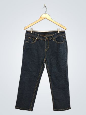BOGARI Damen Blue Denim Capri-Jeans