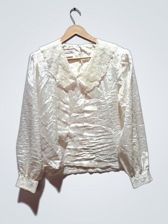 SYNERGY SPORTSWEAR Weiße Bluse