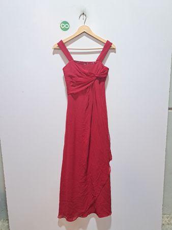 David's Bridal Rotes Kleid