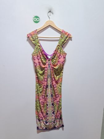 LONDON TIMES Damenkleid mit Druckmuster