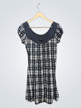 My Michelle Plaid Kurzarm-Top