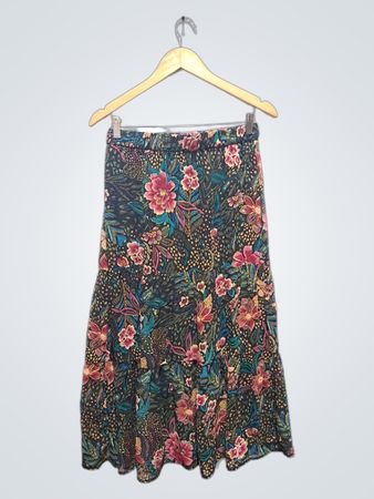Philosophy Republic Clothing Blumenmuster Stufenlanger Maxi-Rock