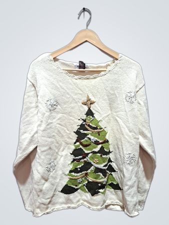 Le Moda Weihnachtsbaum-Pullover