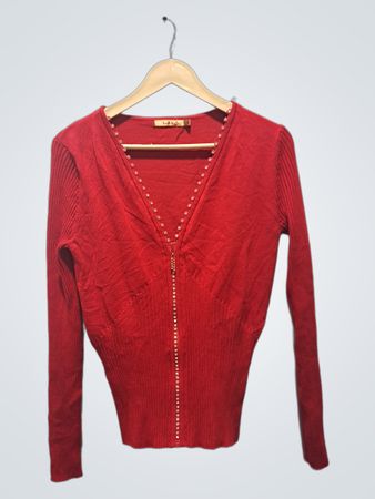 Bellini roter Cardigan