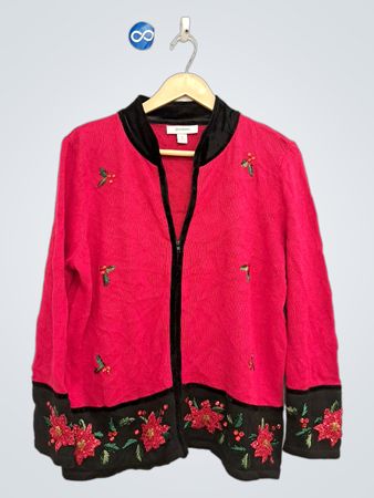 Dressbarn Weihnachtsstrickjacke