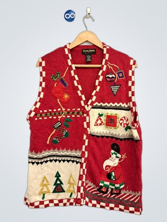 Theme Works von K-I-E-K-I-E-K Ugly Christmas Sweater Vest