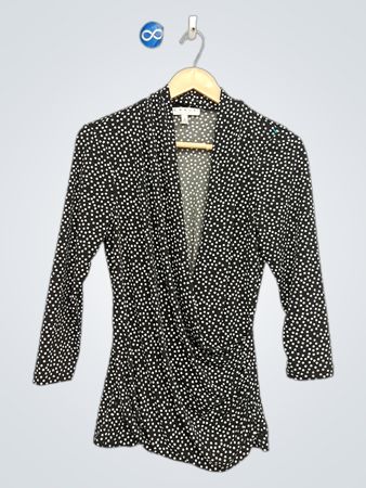 CHAUS Polka Dot Wickeloberteil