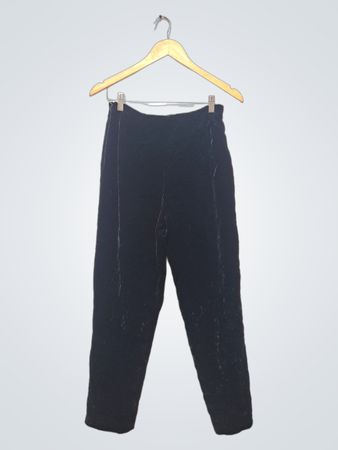 Rafaella Black Velvet Hose