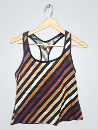 Gestreiftes Racerback-Top