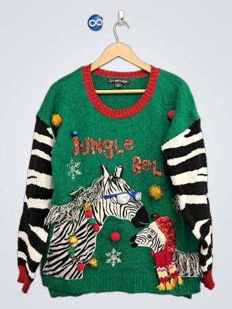 Jungle Bells Hässlicher Weihnachts-Pullover