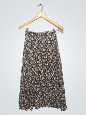 Japna Blumenmuster-Maxirock