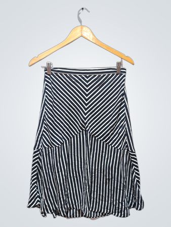 Banana Republic Gestreifter Midirock
