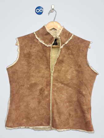 Cejoni accessories inc. Damen-Weste mit Sherpa-Futter