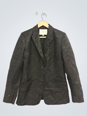 LAFAYETTE 148 NEW YORK schwarzer strukturierter Blazer
