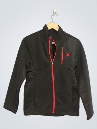 Spyder Black Full Zip Jacket