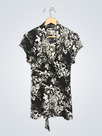 Nine West Separates Wickeloberteil mit Blumenmuster