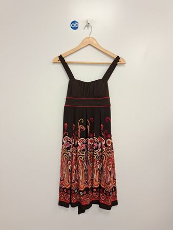 En Focus Studio Paisley Print Kleid