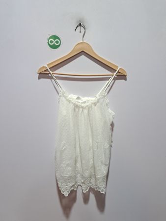 Flora Spitzenbesatz-Cami