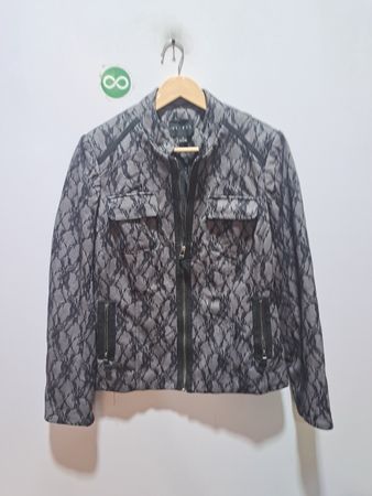 Tribal Schwarze Spitzenjacke