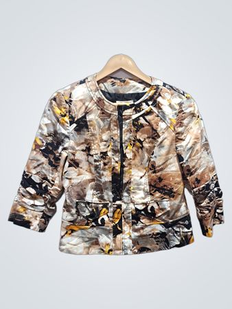 Coldwater Creek Damenjacke mit Druckmuster